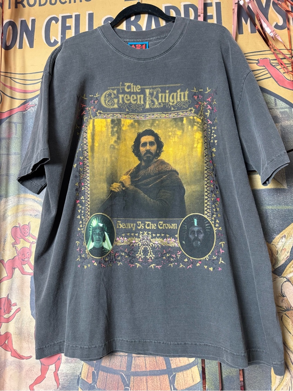 The Green Knight A24 Online Ceramics Graphic T-Shirt